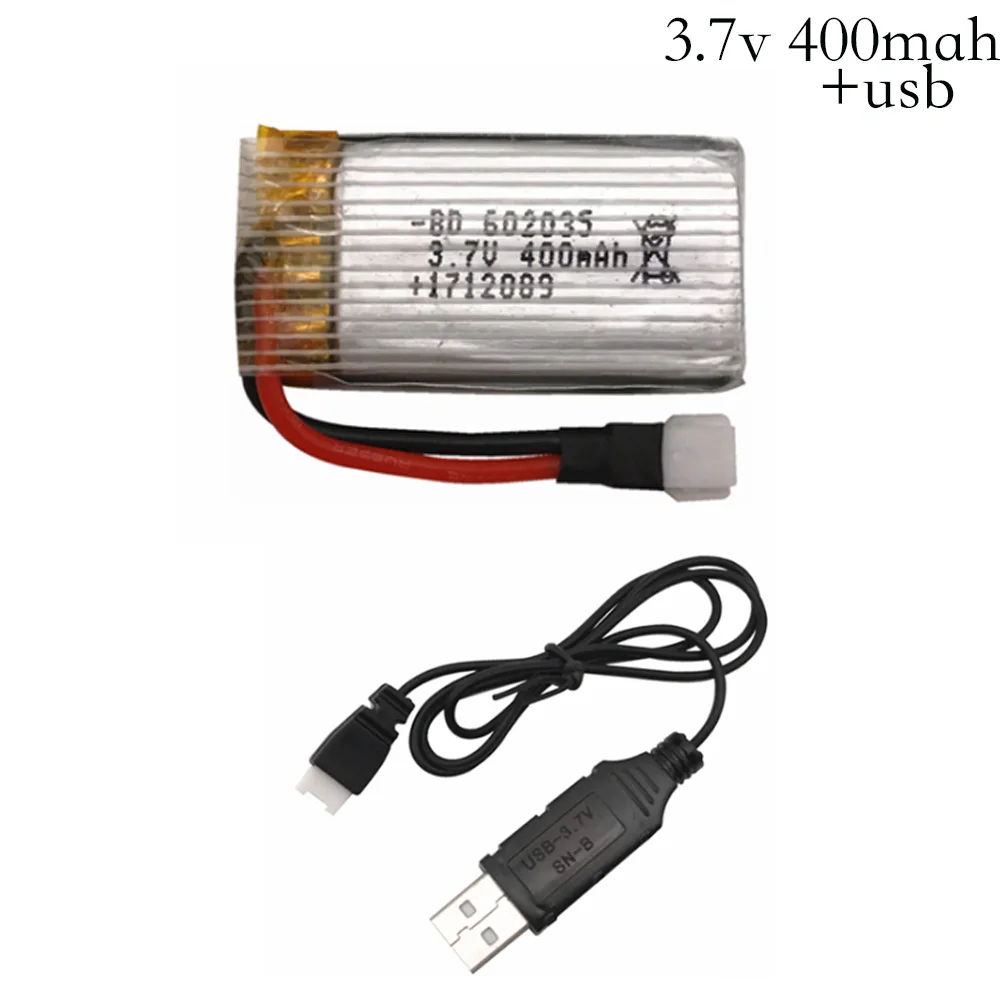 Литий-полимерный аккумулятор 3 7 В 400 мА · ч 30C 752035 для аккумулятора H31 с USB зарядным