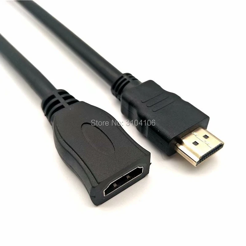 HDMI удлинитель 20 см HDMI 4K 3D 2,0 v HDMI расширенный кабель адаптер для HD tv lcd ноутбука PS3 проектора