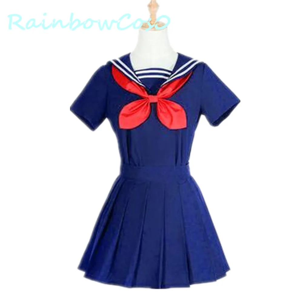 RainbowCos0 Бесплатная доставка Косплей Костюм My Hero Academia Boku no химико Тога Униформа