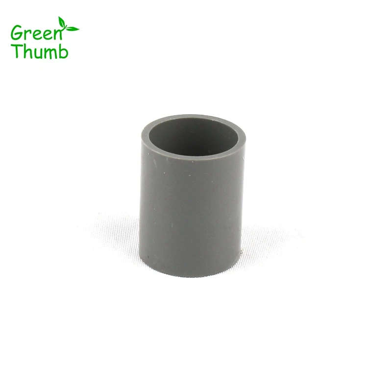 24pcs Green Thumb Dia 32mm PVC Straight Connector for Horticultural Irrigation PVC Pipe Fittings