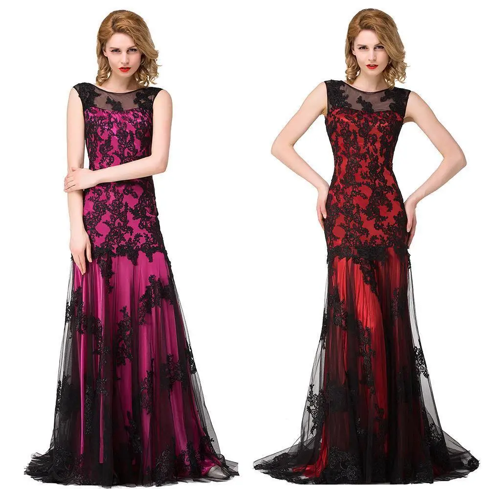 Новые длинные платья для выпускного вечера с русалочкой 2019 матери невесты