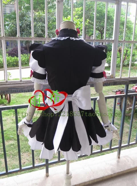 Nekopara Chocola Горничная Косплей Костюм с аксессуаром 7 цветов на выбор 11|cosplay costume|maid