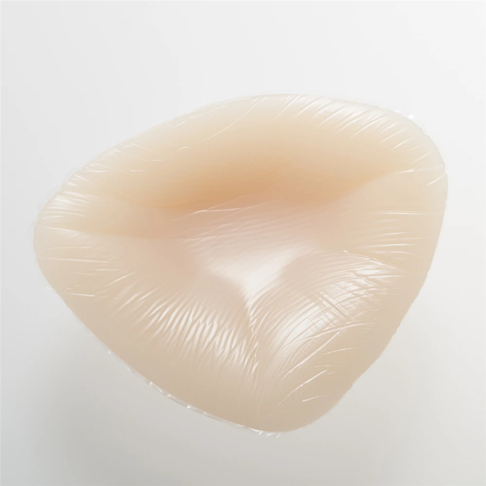 

Triangle Mastectomy Breast Forms 1000g/pair Silicone Boobs 36D/38C TG/TV/TS/CD Crossdresser Shemale Fake Breast Enhancer