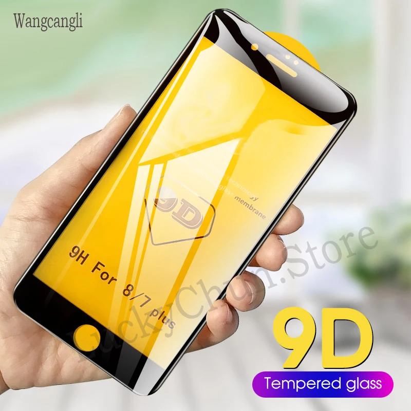 9D Защитное стекло для iPhone 8 7 6 6s XR 11 12 mini pro Xs Max закаленное на X Plus 12pro max