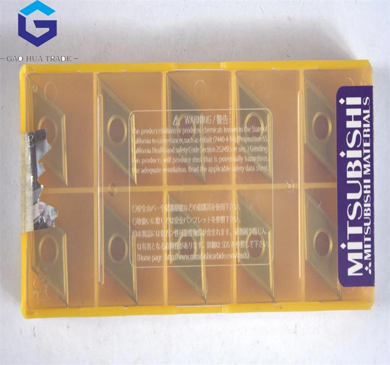 

DNMG150404-MS US735 Mitsubishi Original Coated Garbide Cutters Cutting Stainless Steel External Turning Tool DNMG150404-MS US735