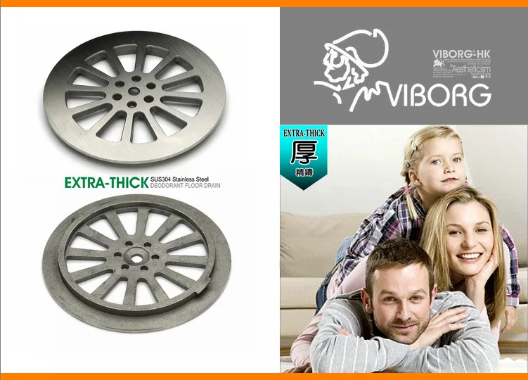 Твердотельный SUS 304 VIBORG Deluxe из нержавеющей стали сверхплотный сверхмощный