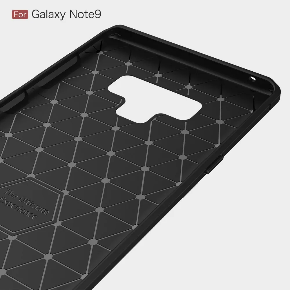 Защитный чехол из углеродного волокна для Samsung Galaxy Note9 Задний защитный | Мобильные