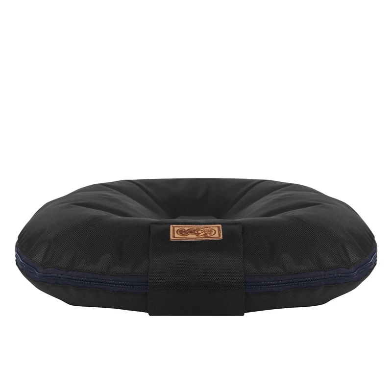 Dog Mat Crates And Beds Comfortable Kennel Pet Katten House Mat For Soft Cat Dog Pad Solid Blanket Pets Products - Цвет: Черный