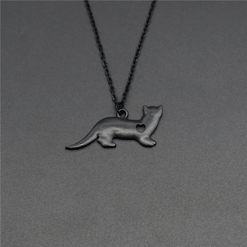 4 цвета Подвески для хорька очаровательные ожерелья ювелирные изделия|Ожерелья с