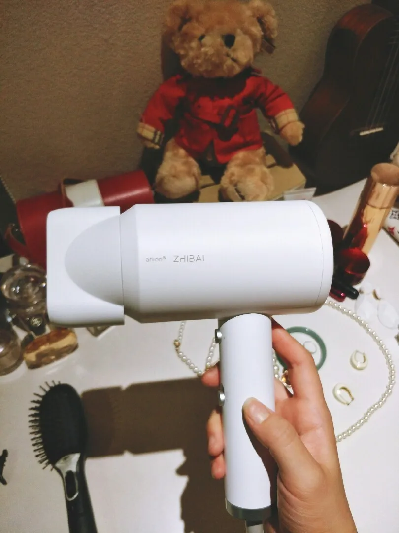 Фен для волос xiaomi mi jia zhiabi mi ni Портативный анион HL3 1800 Вт 2 скорости температуры mi фен для путешествий и дома