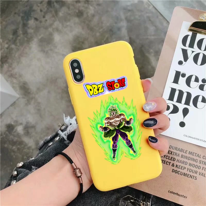 Y-5678 Dbz Dragon Ball Z Супер Гоку мягкий силиконовый карамельный цвет чехол для телефона для iPhone 11 pro X XR XS MAX 6 7 8 plus 6s TPU - Цвет: Y-5678