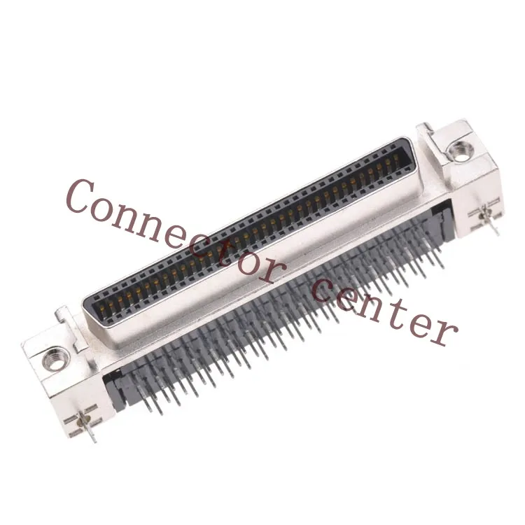 Высокое качество SCSI разъем CN Тип 1,27 мм 68Pin 90 градусов правый угол HPCN разъем