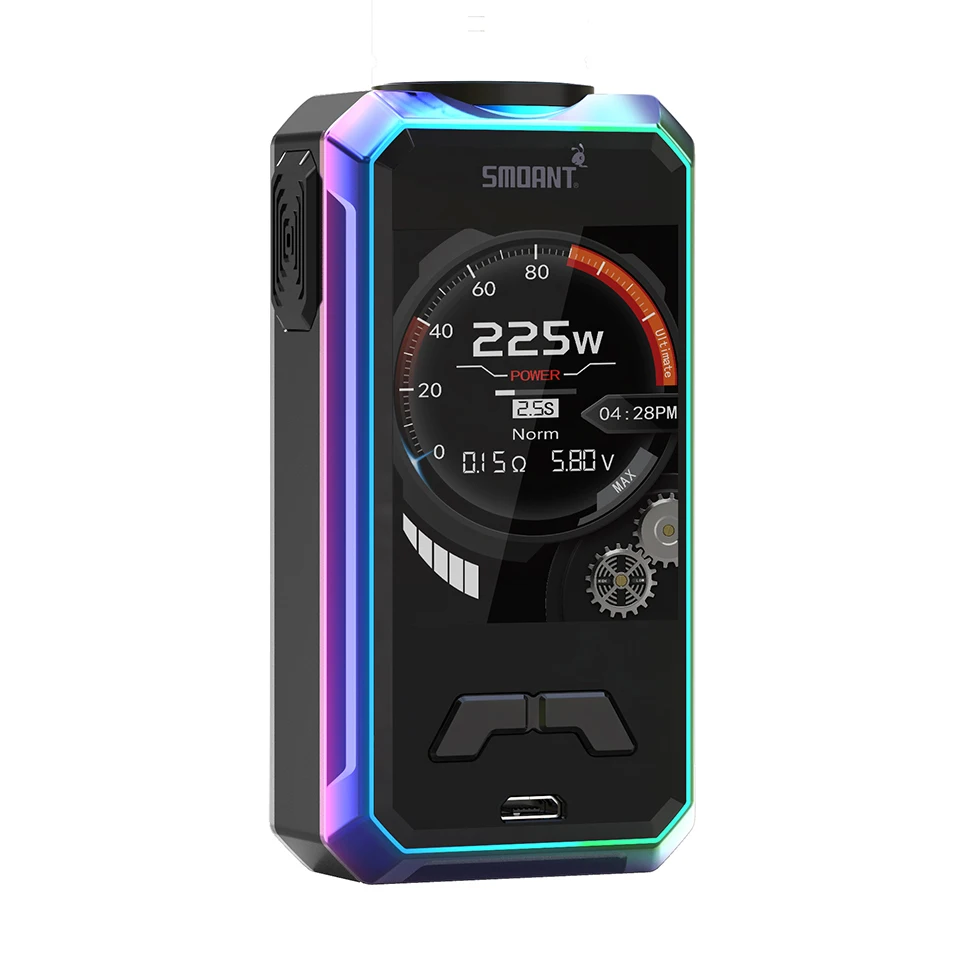 Оригинальный боксмод Smoant Charon Mini 225 Вт с двойным аккумулятором 18650 электронная