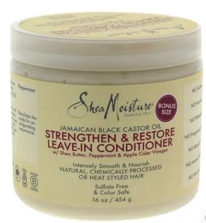 Американский SheaMoisture Натуральный Молочный фрукт черный касторовое масло предотвращение и защита от взлома