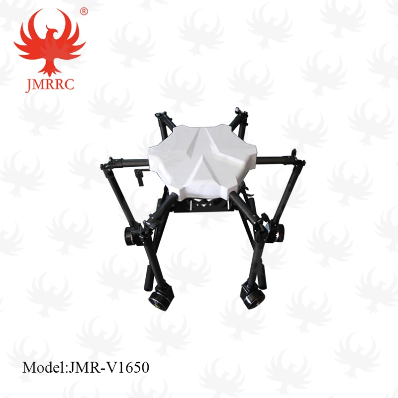 JMRRC 15 кг/15L резервуар для воды 1650 мм Колесная база складной углеродное волокно сельскохозяйственный беспилотный распылитель системы гексакоптер БПЛА