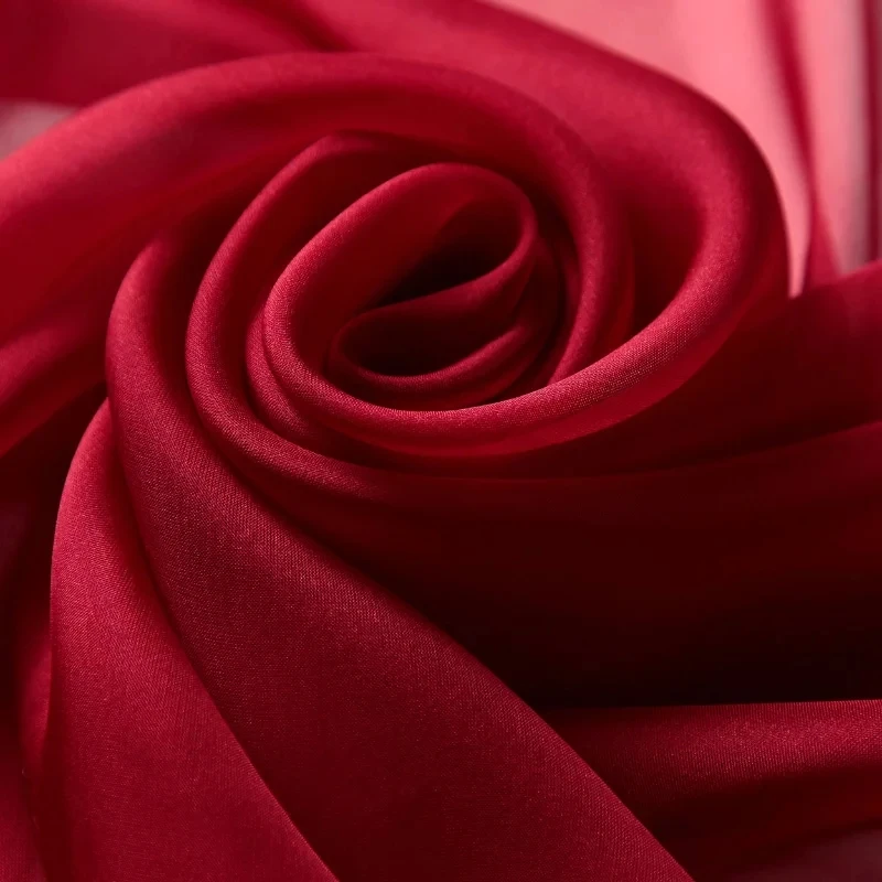 Мусульманский хиджаб длинный шарф из 100% натурального шелка пляжный