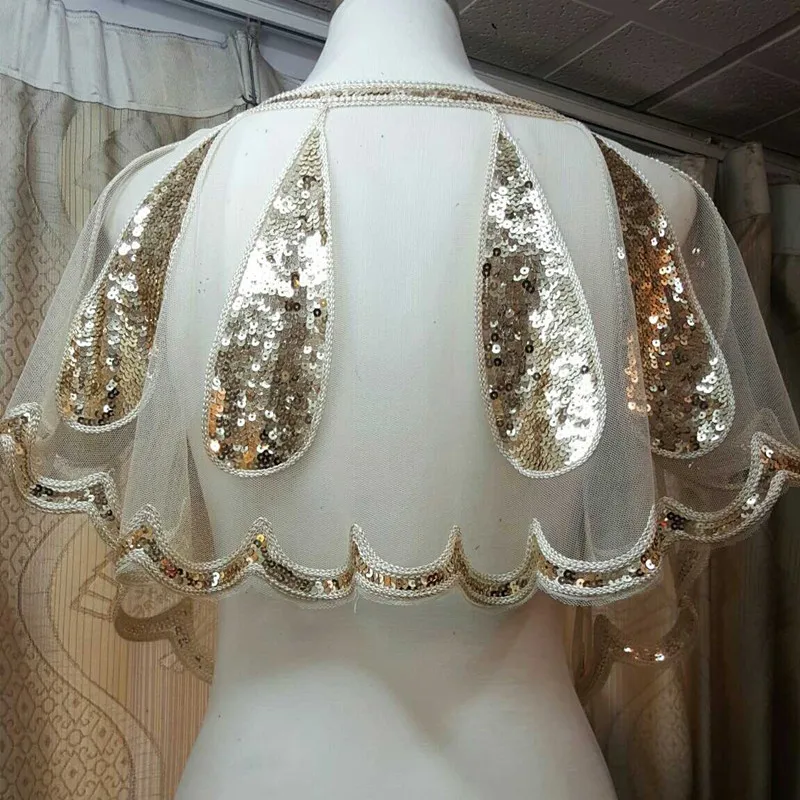 1 шт. Женская шаль обертывания с блестками вечернее платье женская Пляжная