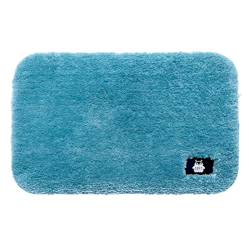 Нескользящий мягкий коврик для задней панели чистый ковер ванной комнаты