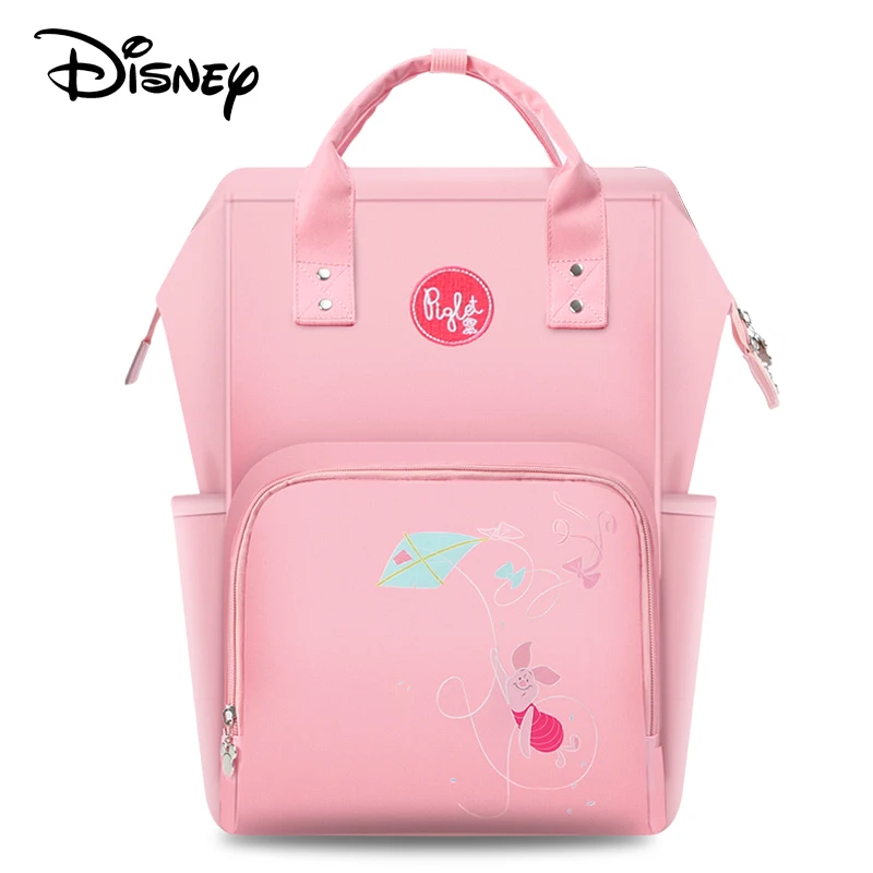 Сумка для подгузников disney, многофункциональная сумка для подгузников, большая вместительность, водонепроницаемый рюкзак для ухода за ребенком, дорожный рюкзак, влажная сумка