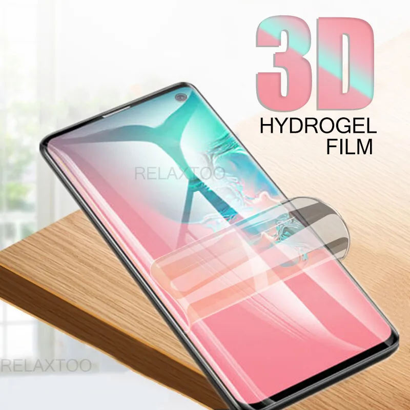 3D изогнутая мягкая пленка для Samsung Galaxy s10 5G s10E s8 s9 plus note 8 9 10 pro защита экрана