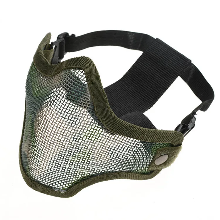 Защитная полулицевая маска в виде черепа с Aajustable Strap Airsoft Gear пейнтбольные маски|mask
