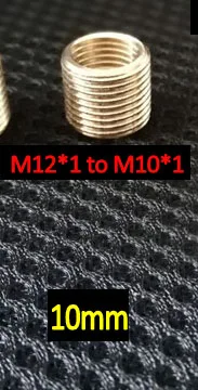 3 шт. M6 к M10, M8 к M10, M12 к M14 резьбовые полые трубки адаптер внутренний наружный резьбовой переходник конвейера - Цвет: Сливовый