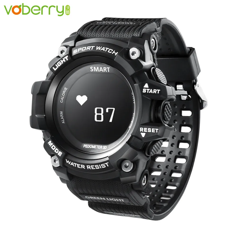 VOBERRY T1 Смарт часы Bluetooth Открытый Спорт часы IP68 Водонепроницаемый монитор сердечного ритма часы для IOS умные часы для телефона на Android