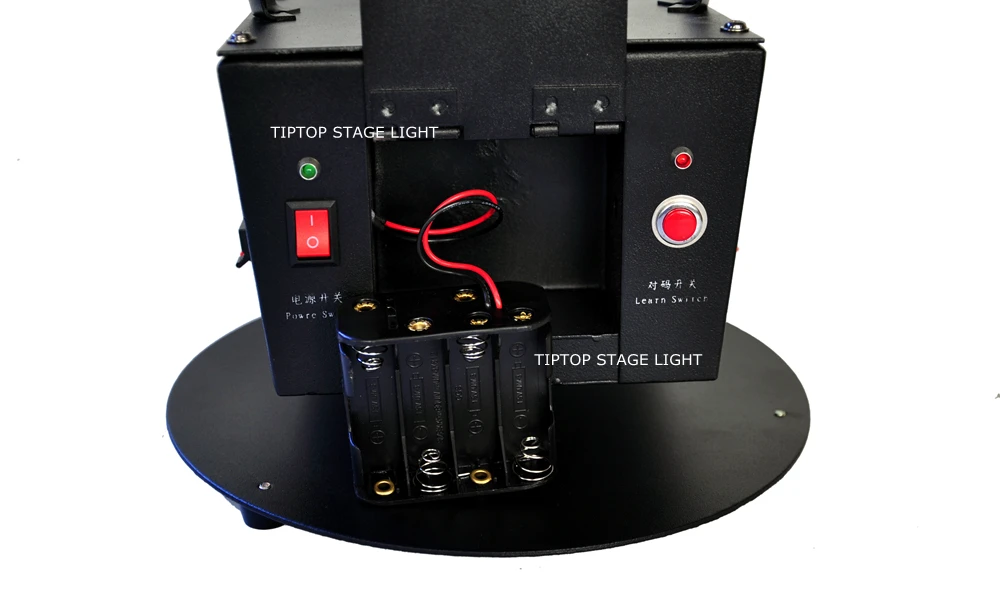 Gigertop, TP-T12B, 6 головок, вращающийся фейерверк, консоль, машина, беспроводной пульт дистанционного управления для свадьбы/вечерние/танцевальный зал, поставщик из Китая