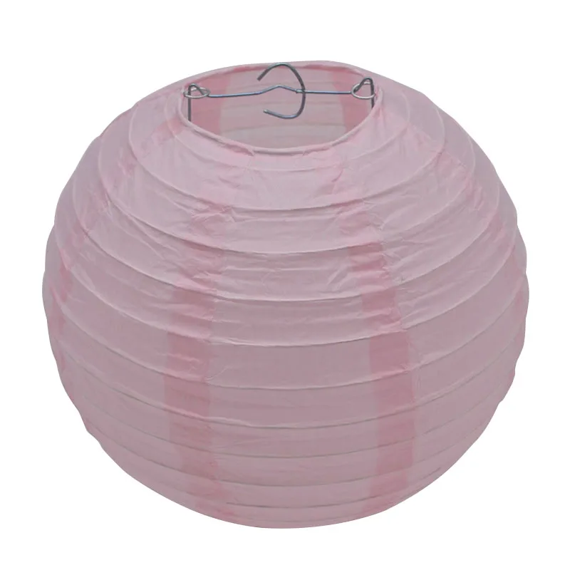 PL03 baby pink 1 шт. 10/15/20/25/30 см Подвесной бумажный шар Круглый Китайский Стиль ткани Бумага Фонари шарик-лампион для дома Свадебная вечеринка украшения - Цвет: PL03 baby pink