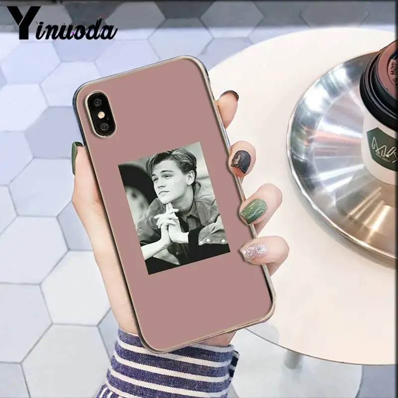 A5 Yinuoda Leonardo Di Caprio young leo чехол для телефона с узором для iPhone 6S 6plus 7plus 8 8Plus X Xs MAX 5 5S XR 11 11pro 11promax - Цвет: A5
