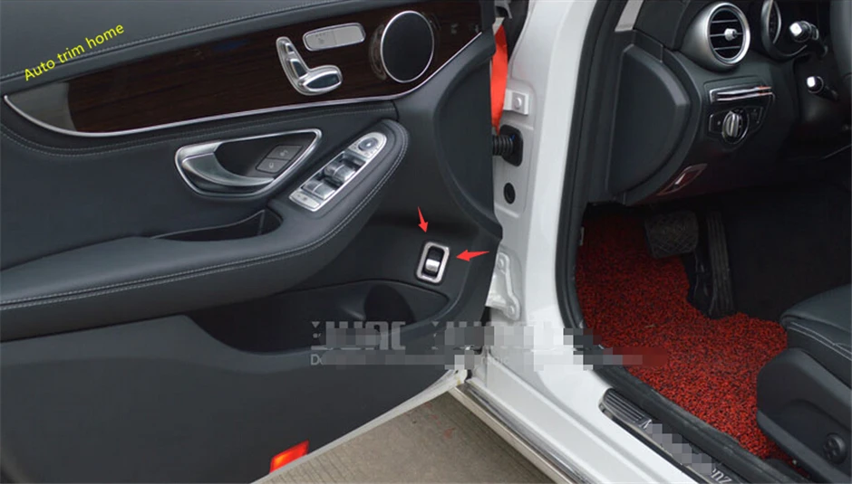 

Lapetus Rear Trunk Tailgate Door Button Switch Cover Trim 1 Piece For Mercedes Benz C Class W205 2014 - 2021 Auto Accessories
