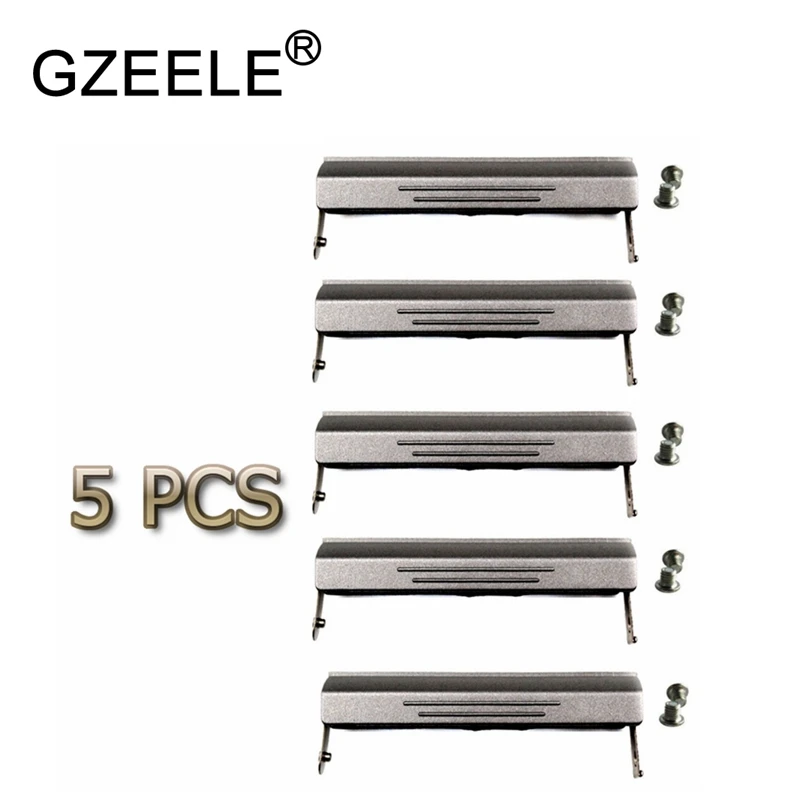 

GZEELE New 5PCS of 2.5" HDD Hard Drive Caddy Cover + Screws For Dell Latitude D620 D630 MF267 Laptop 0XP994 w/screws