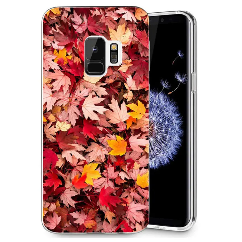 Для samsung Galaxy S3 S9 S9Plus S8 плюс S7 edge Note 8 ТПУ чехол с цветными цветка уход за кожей лица