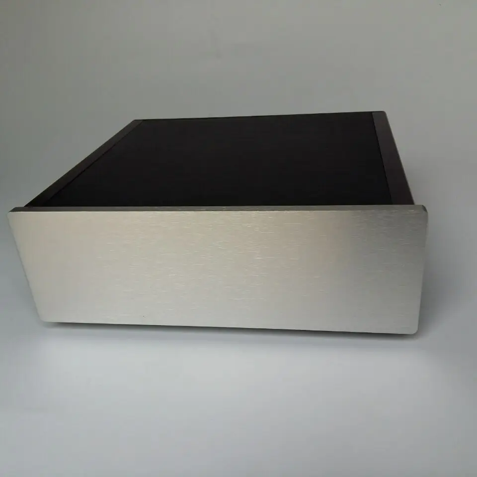 D-001 CNC все алюминиевые шасси чехол коробка шкаф для DIY аудио усилитель мощности 270 мм* 90 мм* 231 мм 270*90*231 мм