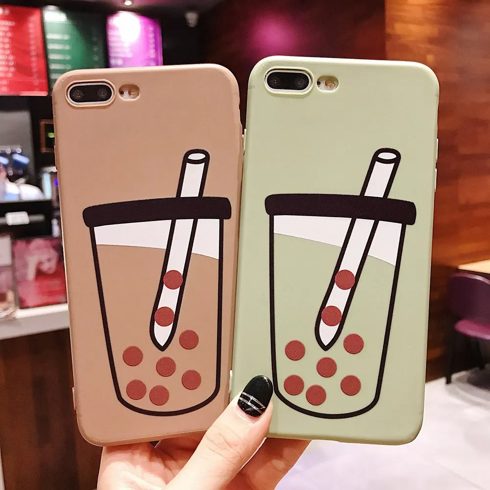 Мягкий чехол для телефона KISSCASE из ТПУ с шоколадом iPhone 7 Plus 8 X XS MAX XR Матовые чехлы 6 6S