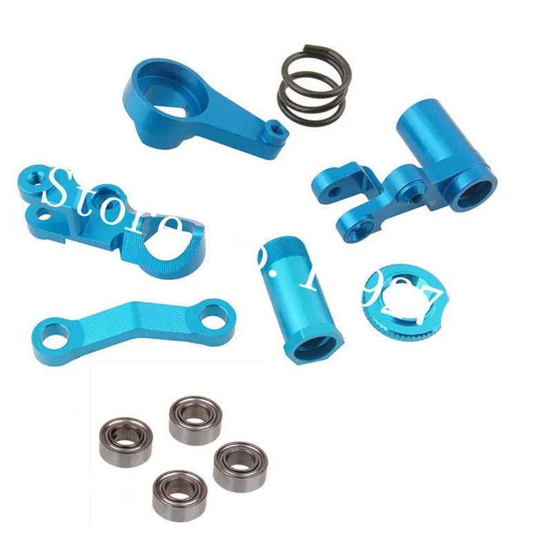 1/10 TRX Slash 4x4 Parts #6845X Anodized RC SLA008 Steering Bellceanks/ Servo Saver/ Saver Spring Retainer Bearing 5x8x2.5mm | Игрушки и