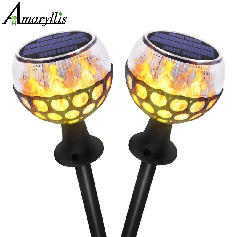 Солнечный фонарь освещение для танцев 96 LED Мерцающая лампа водонепроницаемый