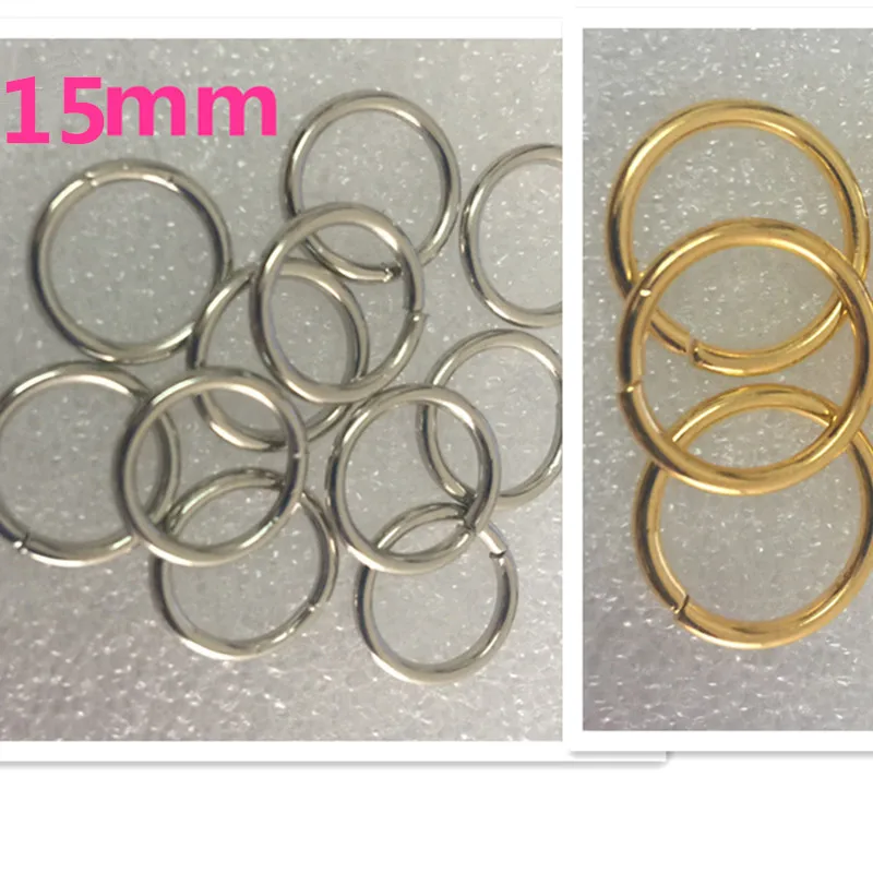 100 шт./лот внутренний диаметр 15 мм металлические уплотнительные кольца