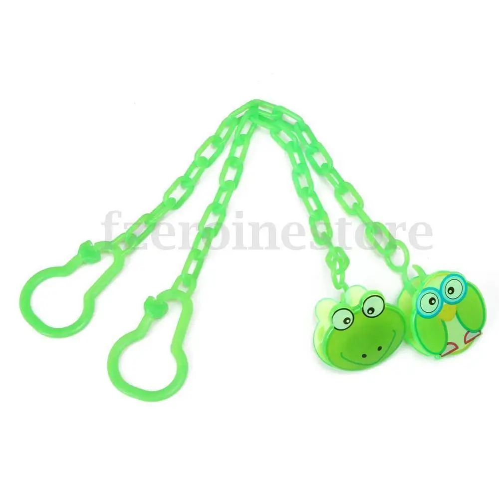 

New Baby Dummy Pacifier Soother Nipple Chain Clip Buckle Holder Dummy Chain