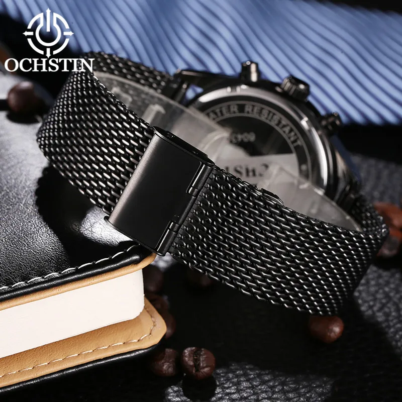 Новинка 2017 модные мужские часы OCHSTIN спортивные роскошные ведущей марки кварцевые