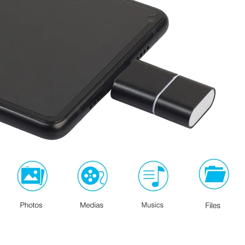 Универсальный кардридер 2 в 1 OTG Type-C USB 0 A Micro Combo TF SD Type C для смартфонов ПК |