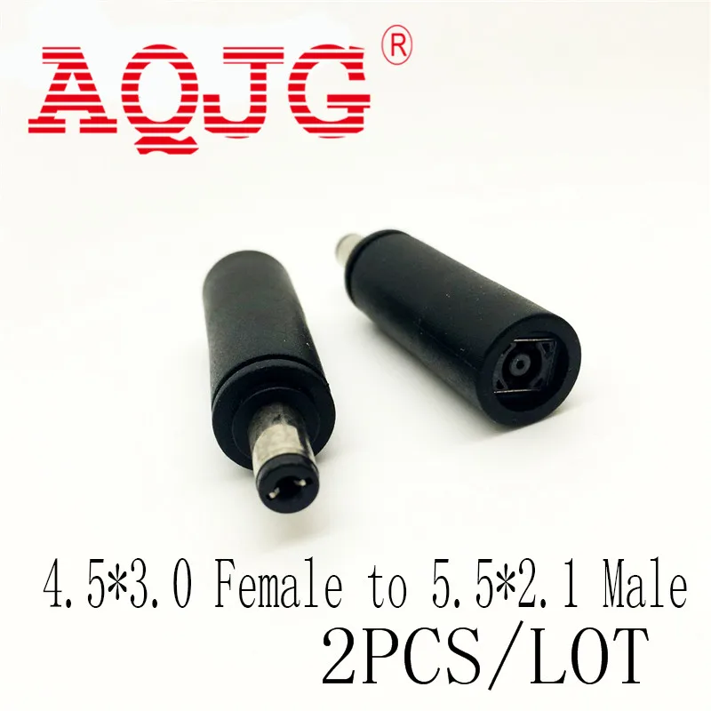 AQJG 4 5*3 0 мм гнездо для 5 5*2 1 Штекерный разъем постоянного тока Hp компьютера