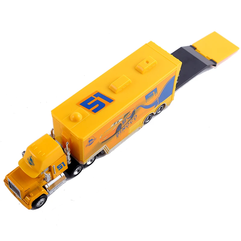 Машинки 2 disney Pixar тачки 3 игрушки Lightning McQueen Mack Uncle Truck Jackson Storm Mater 1:55 литая металлическая машина Mode Toy