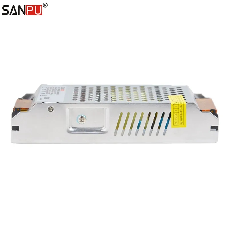 SANPU 100 Вт 12 В SMPS светодиодный блок питания 8A AC в DC светильник ing трансформатор 12 вольт драйвер конвертер для внутреннего светодиодный светильник
