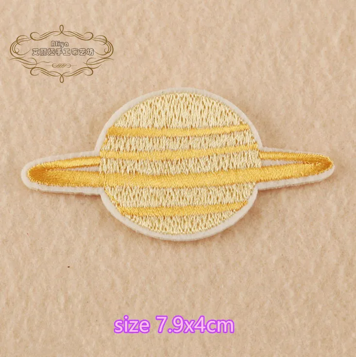 1 шт. Пространство серии Вышито железом на Детская Аппликация в мультяшном стиле