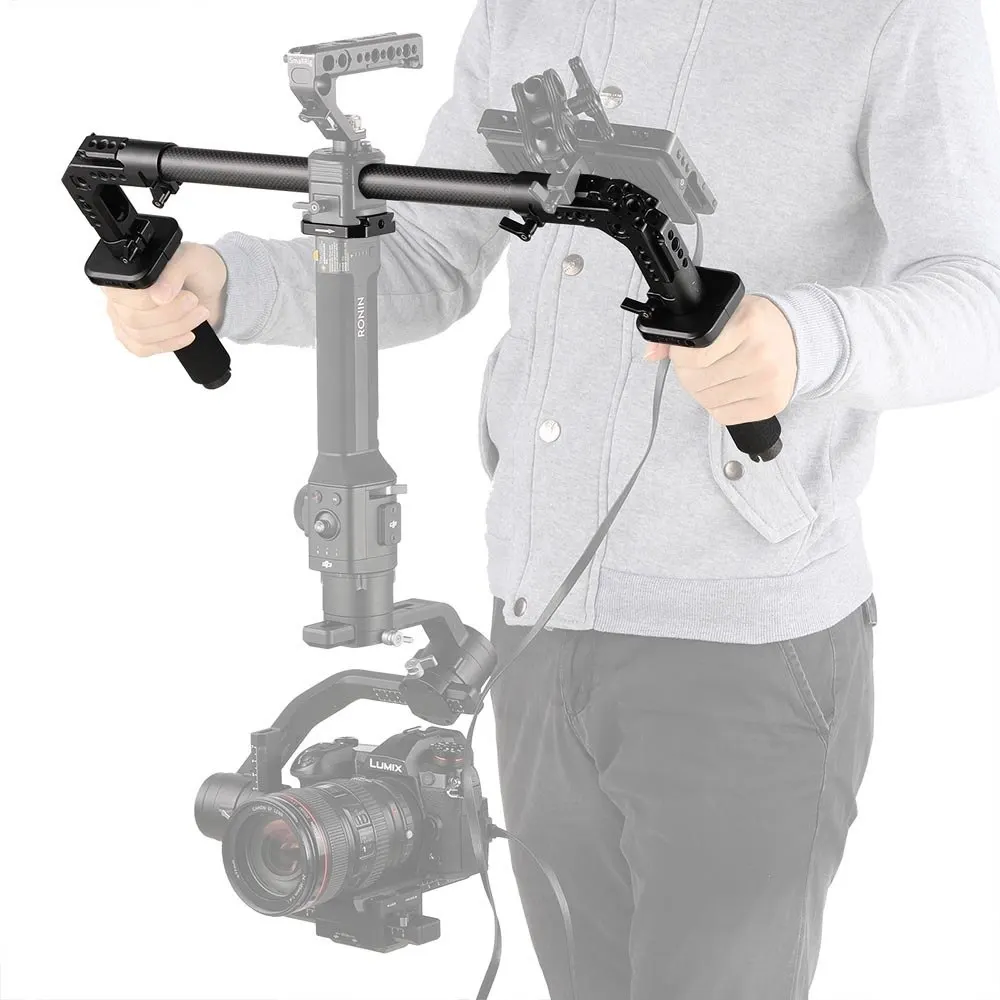 Двойная Рукоятка SmallRig с 25 мм стержневым зажимом НАТО рельсы для DJI Ronin S/Zhiyun Crane Series