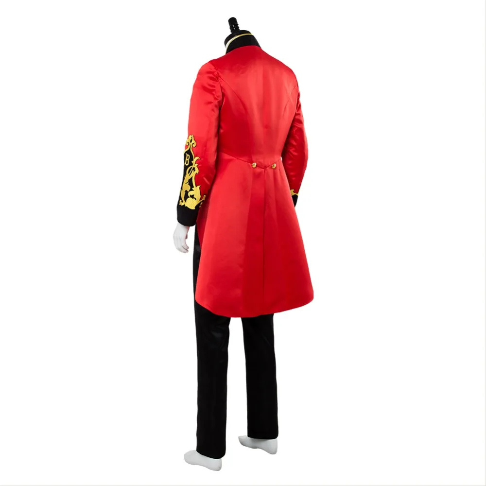 

Movie The Greatest Showman Costume P.T. Barnum Cosplay Costume Adult Men Outfit Version Two Halloween Costumes Custom Made