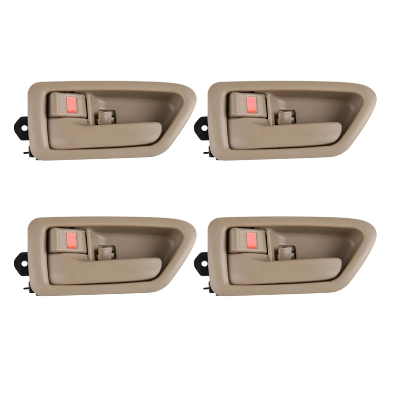 Inside Door Handle Tan Left Right Fl Fr Rl Rr 69206-Aa010 69205-Aa010 For Toyota Camry 1997 1998 1999 2000 2001 | Автомобили и