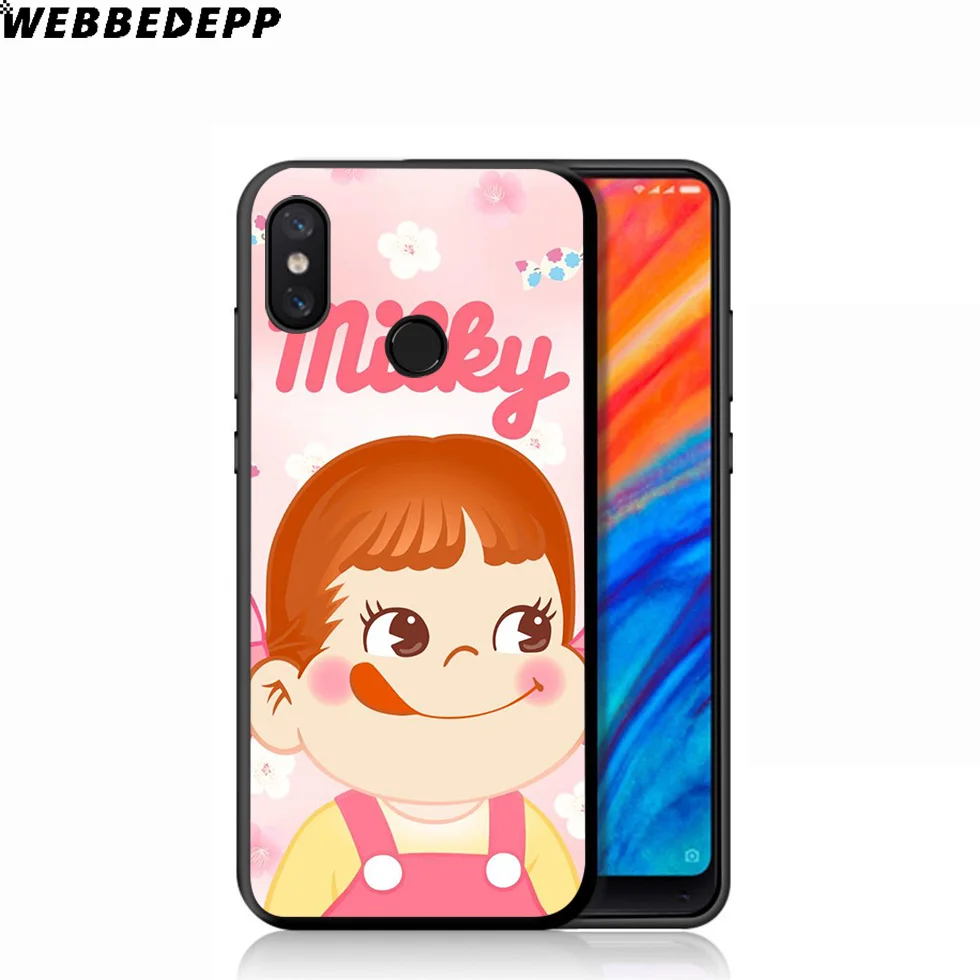 WEBBEDEPP Kawaii Milky Anime Girl Soft Case for Xiaomi Mi 9T 9 8 SE 6 A1 A2 A3 Lite MiA1 MiA2 MiA3 F1 MAX 3 Mi8 CC9E CC9 |