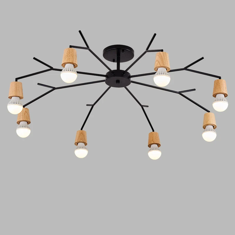 

Chandelier Living Room Restaurant Creative Personality Artistic Designer Nordic Ironwork Lighting